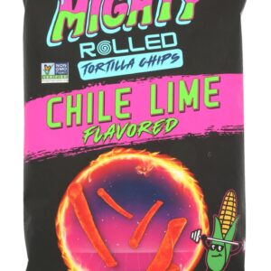 ZACKS MIGHTY: Chile Lime Rolled Tortilla Chips, 7 oz