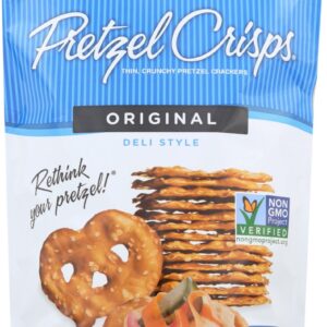 SNACK FACTORY: Original Pretzel Crisps, 14 oz