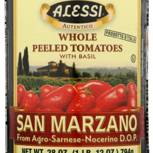 ALESSI: San Marzano Peeled Tomatoes, 28 oz