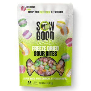 SOW GOOD: Sour Bites Freeze Dried Candy, 4.2 oz