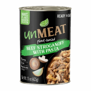 UNMEAT: Beef Stroganoff with Pasta, 15 oz